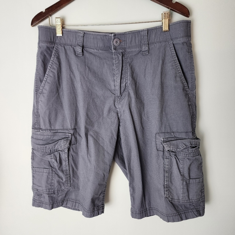 Urban Outfitters Relaxed Cargo Shorts Gray Size 34